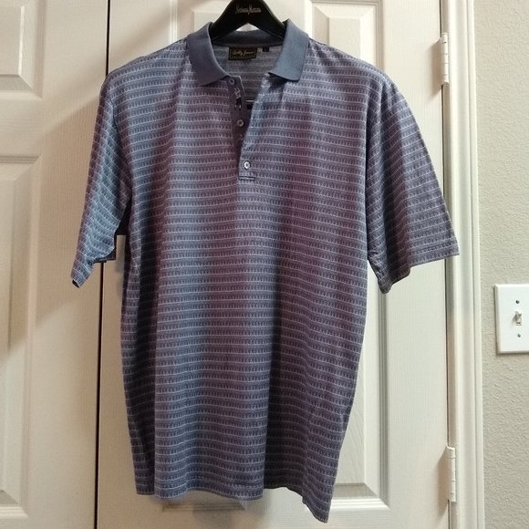 ♦️Exclusive & Rare♦️Bobby Jones Oxford Polo Featuring Iconic Embroidered Golfer - Picture 6 of 14